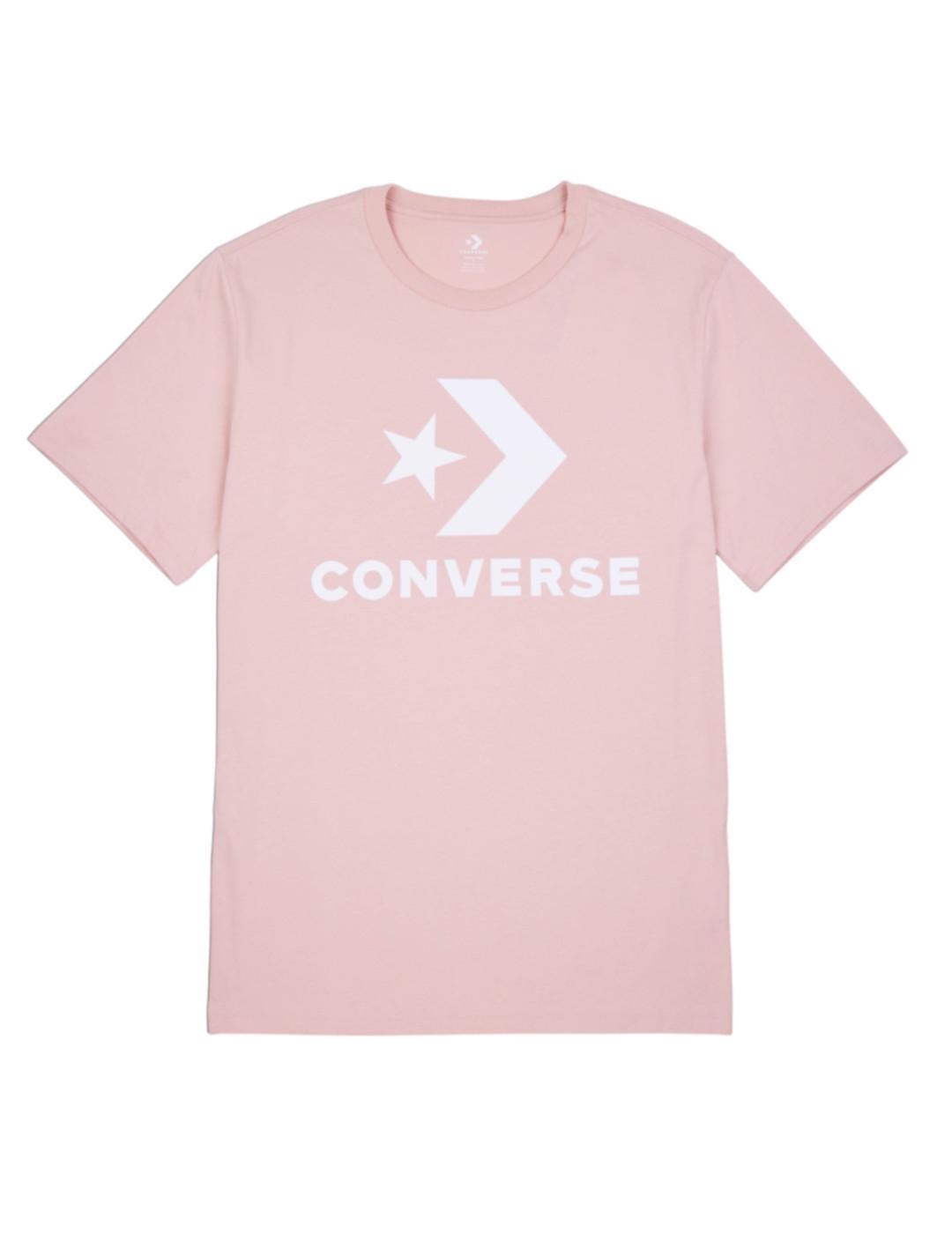 T-shirt pour femme Converse Star chevron Rose 1/5