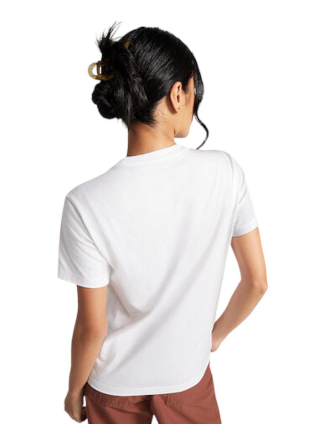 T-shirts pour femmes Converse Blanc 2/5
