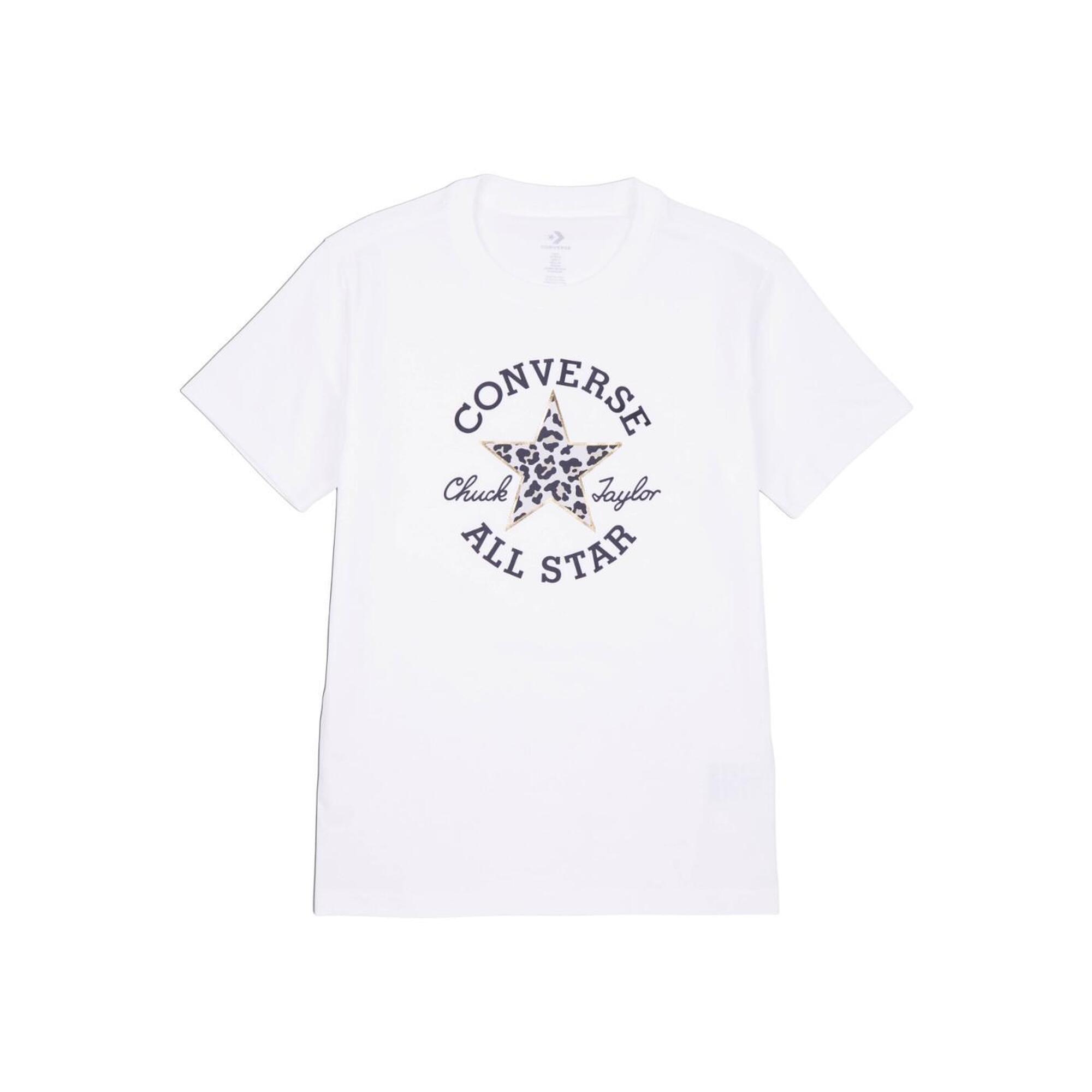 Converse - T-shirts Pour Femmes Converse Blanc - T-shirt Manches Courtes - Blanc - Decathlon