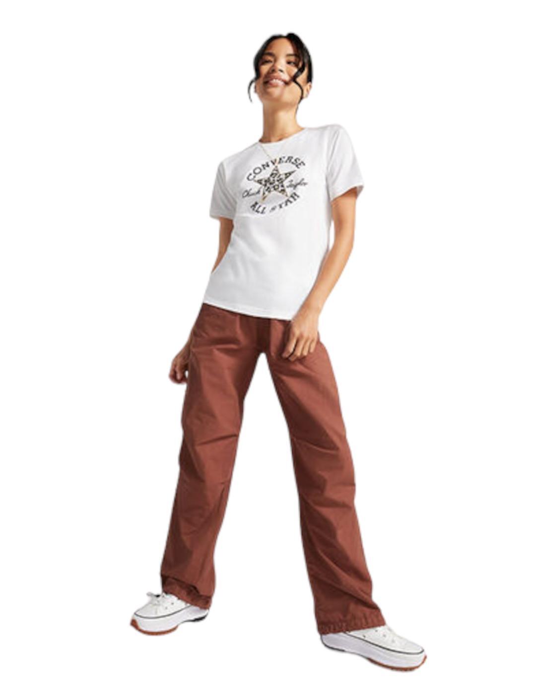 T-shirts pour femmes Converse Blanc 5/5