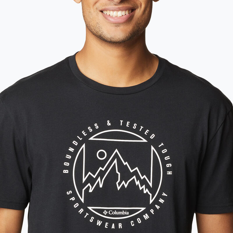 Columbia Rapid Ridge Graphic trekking-T-shirt voor heren