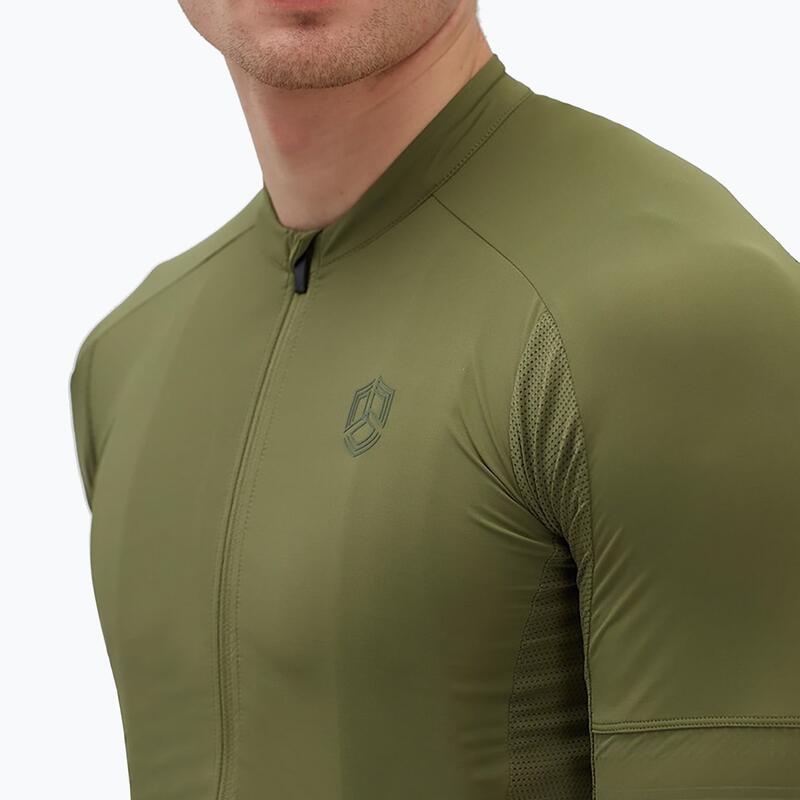 Camisa de bicicleta para hombres Silvini Cen. MD2015 Green