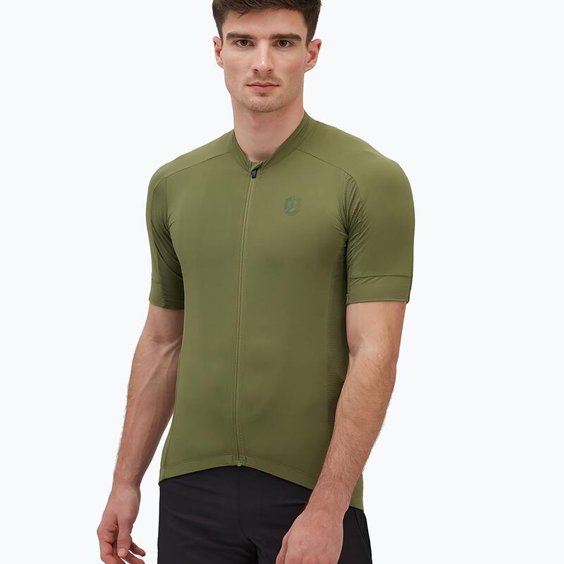 Camisa de bicicleta para hombres Silvini Cen. MD2015 Green