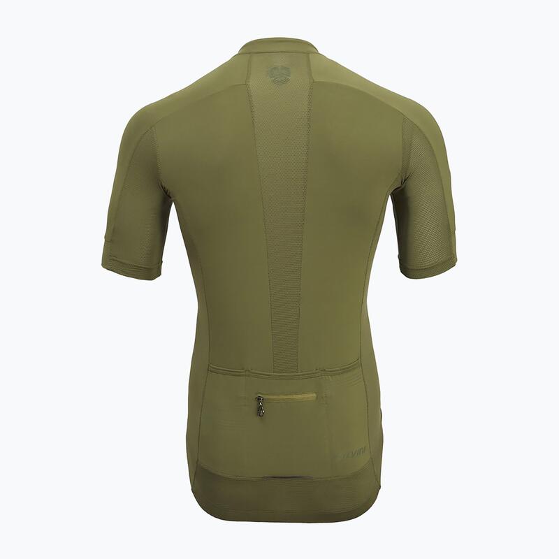 Camisa de bicicleta para hombres Silvini Cen. MD2015 Green