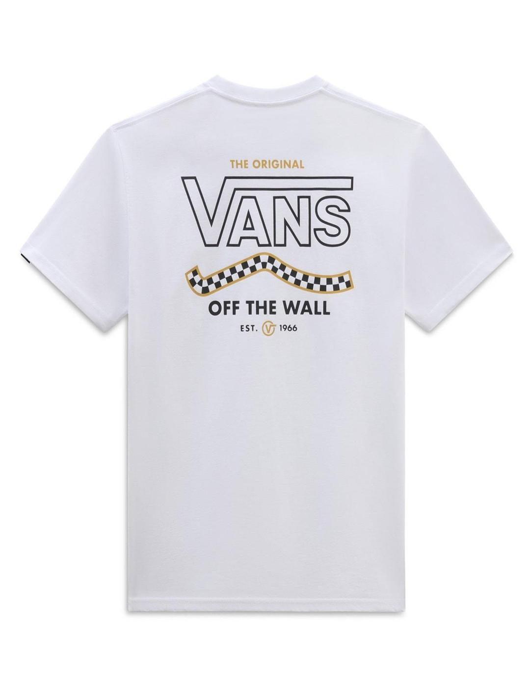 Magliette per uomo Vans Bianche 2/4