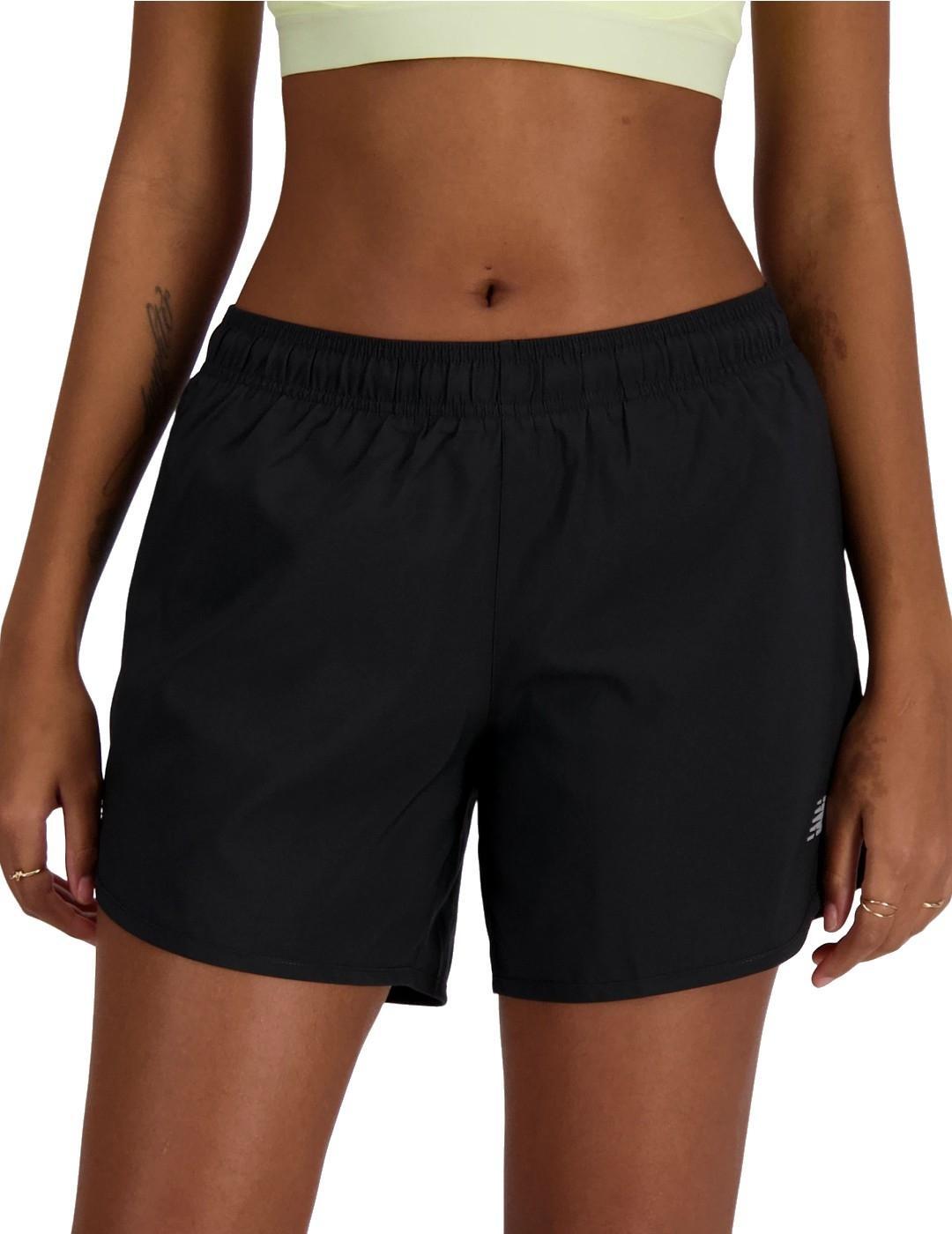 Shorts per donna New Balance neri 4/6