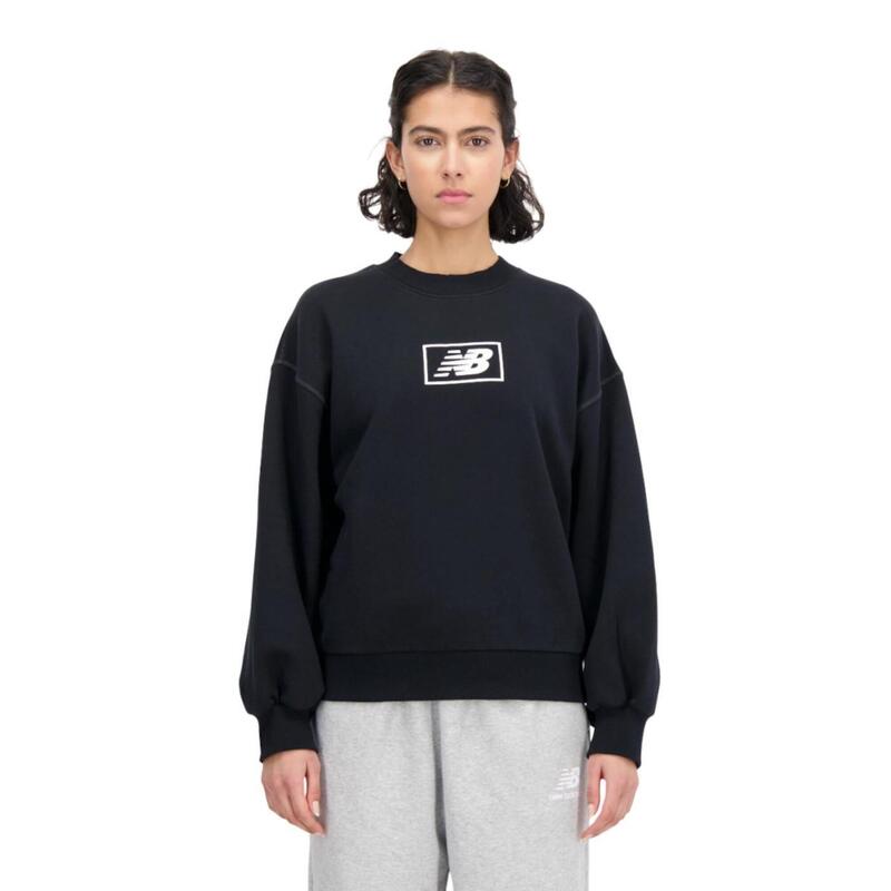 Sudadera para Mujer New balance  essentials  Negro