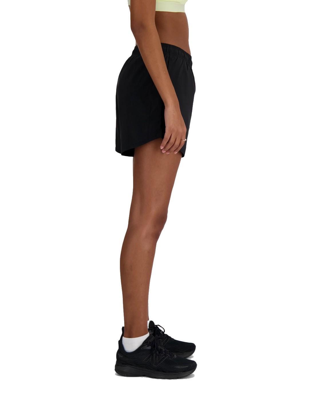 Shorts per donna New Balance neri 3/6