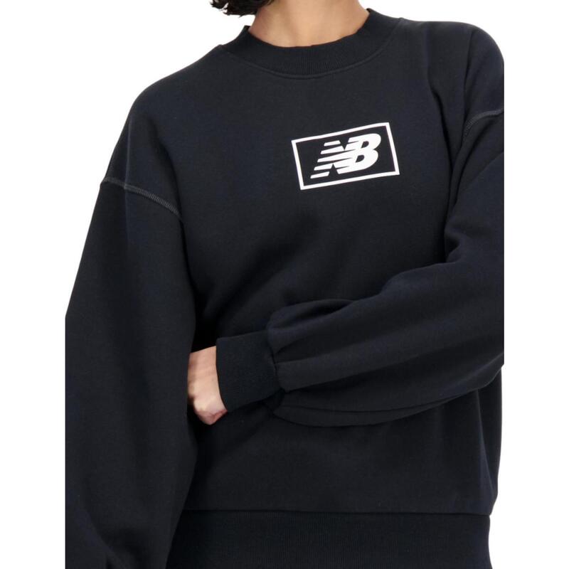 Sudadera para Mujer New balance  essentials  Negro