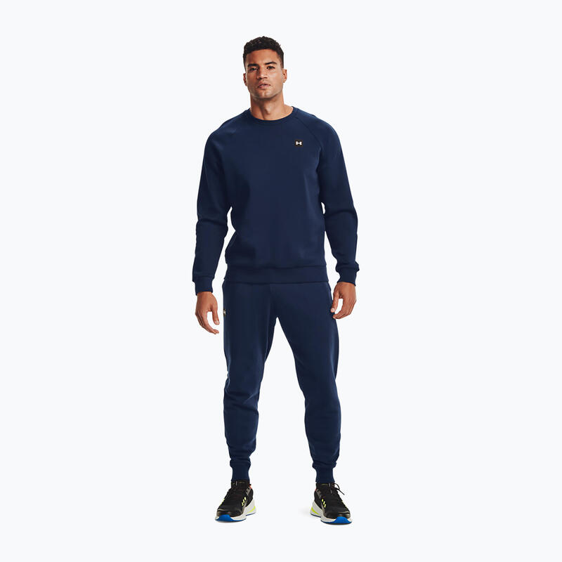 Pantaloni fitness bărbați Rival Fleece Joggers, Albastru Închis