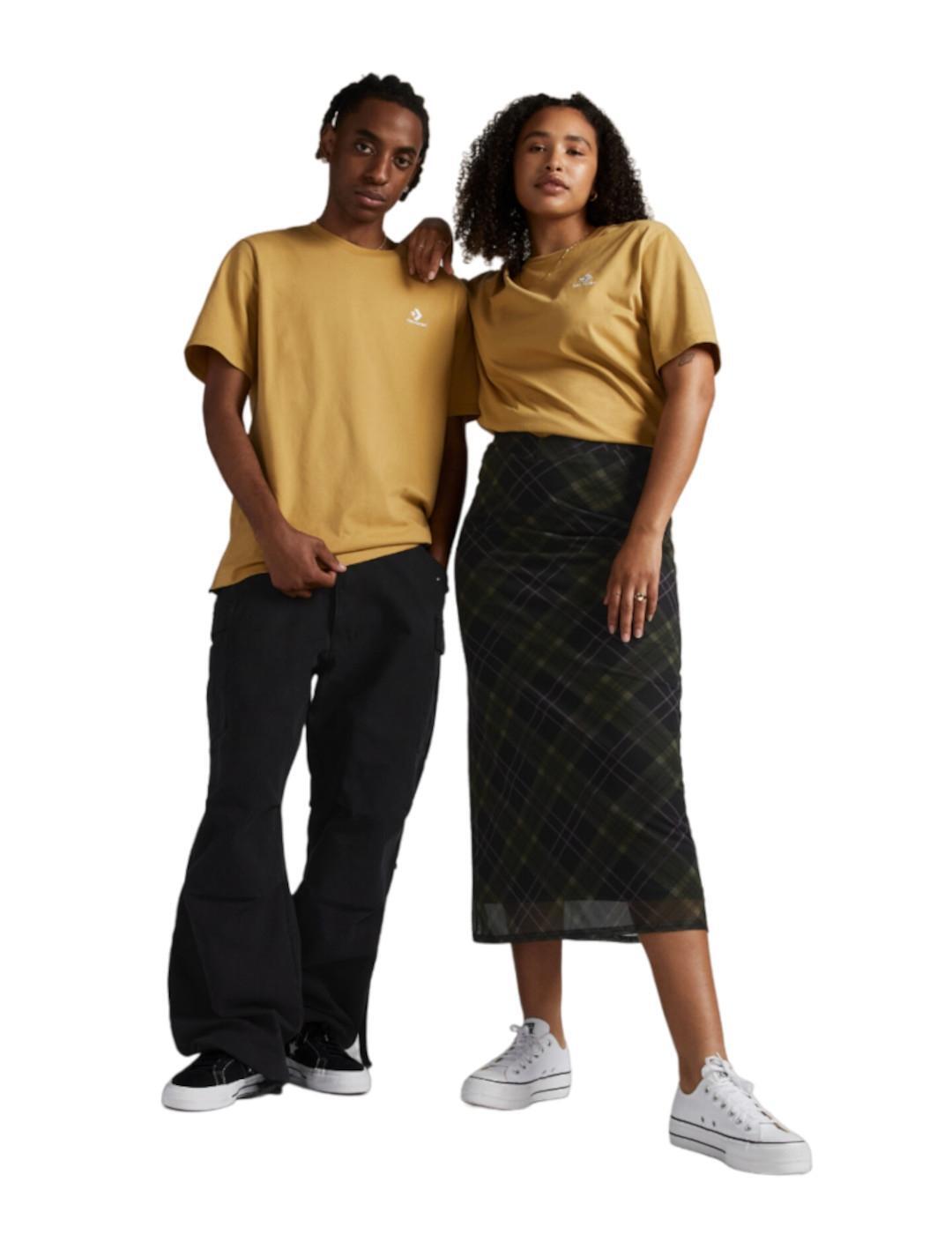 T-shirts pour hommes Converse Jaune 4/4