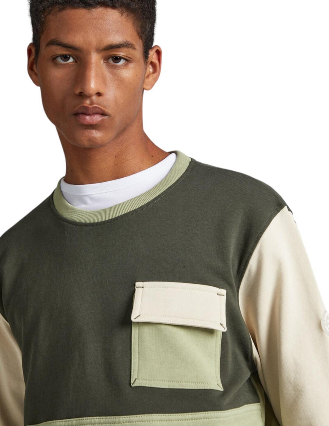 Felpe / giacche per uomo Pepe jeans Verde 3/3