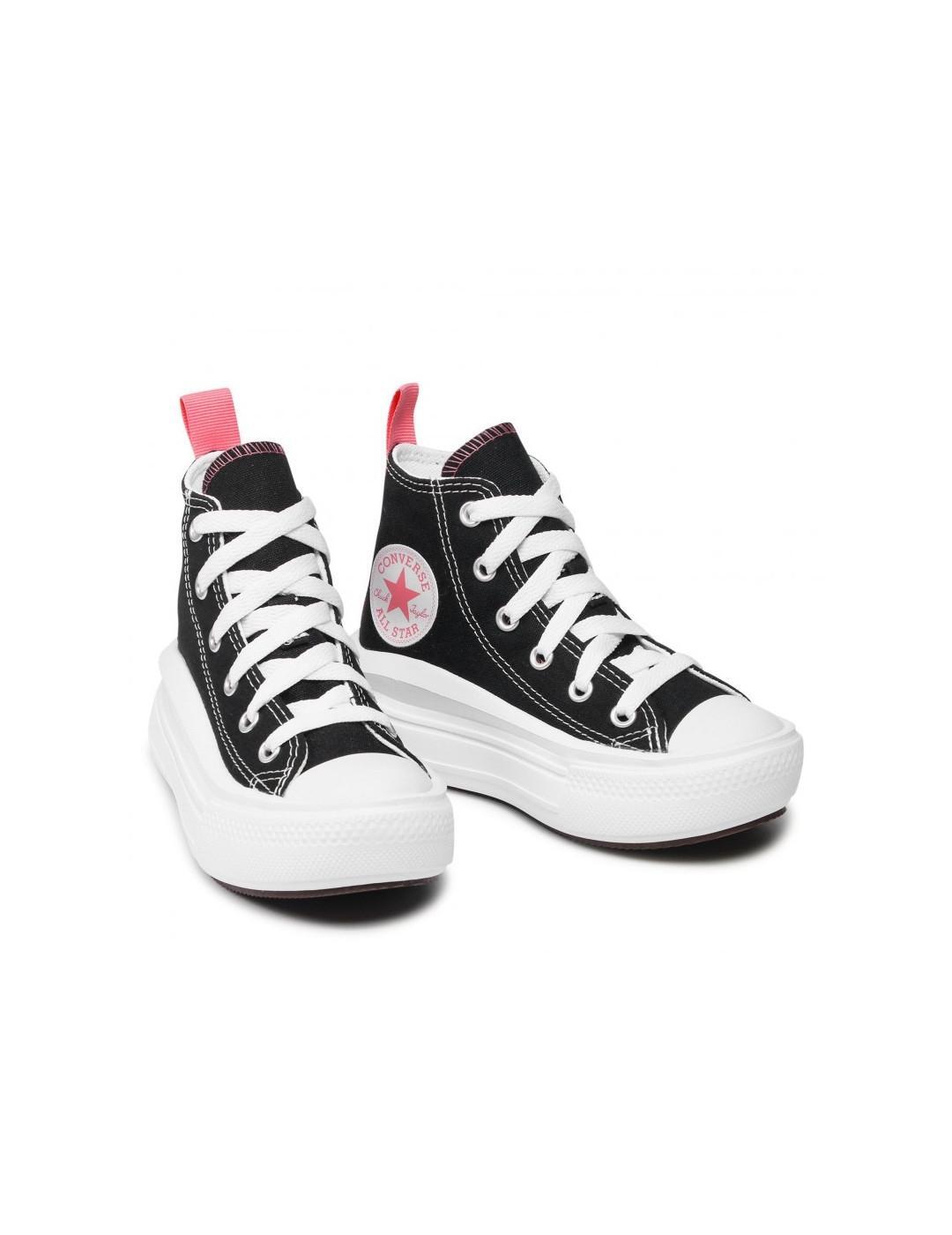 Chaussures Converse All Star Move Fille Noir 2/7