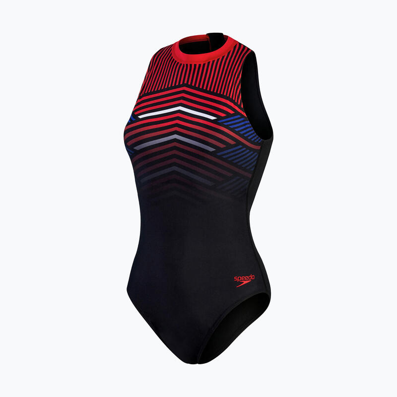 Speedo Digital Placement Hydrasuit damesbadpak uit één stuk