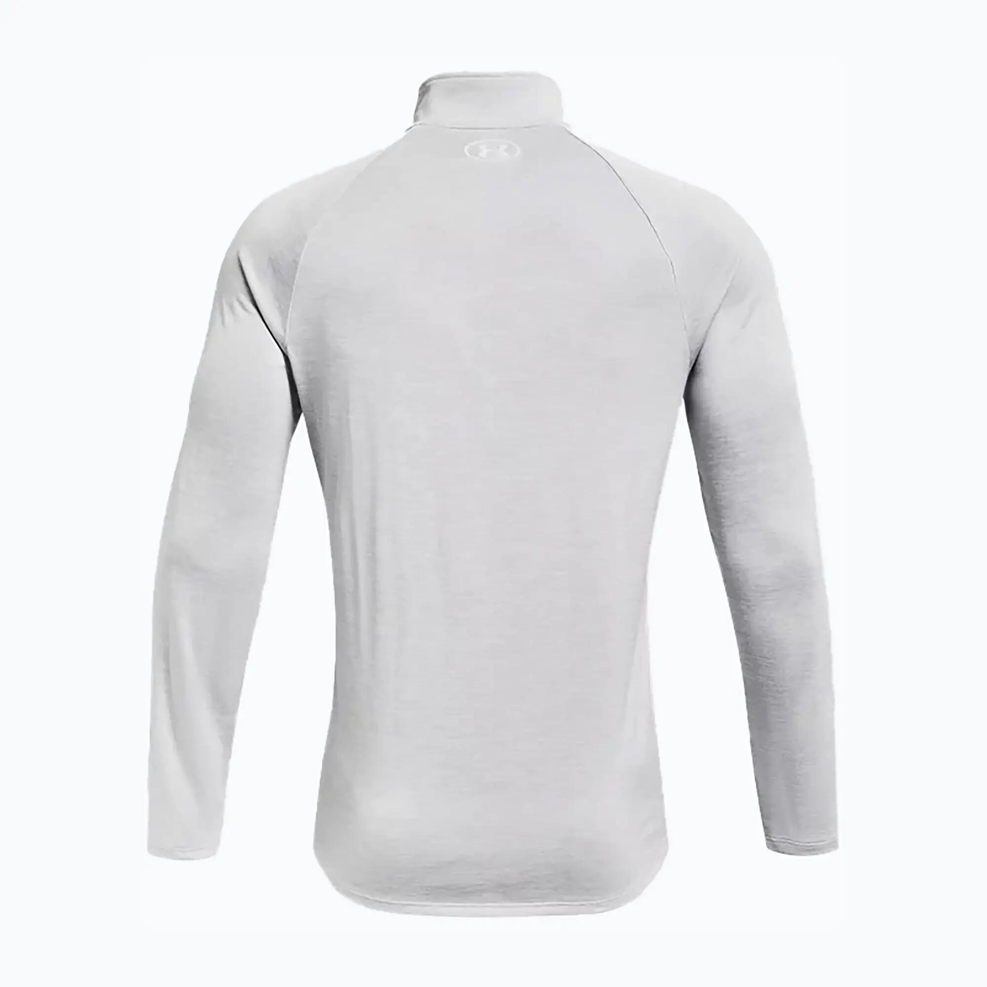 Under Armour Tech 2.0 Zip Grey 1/2 Zip Top 2/6