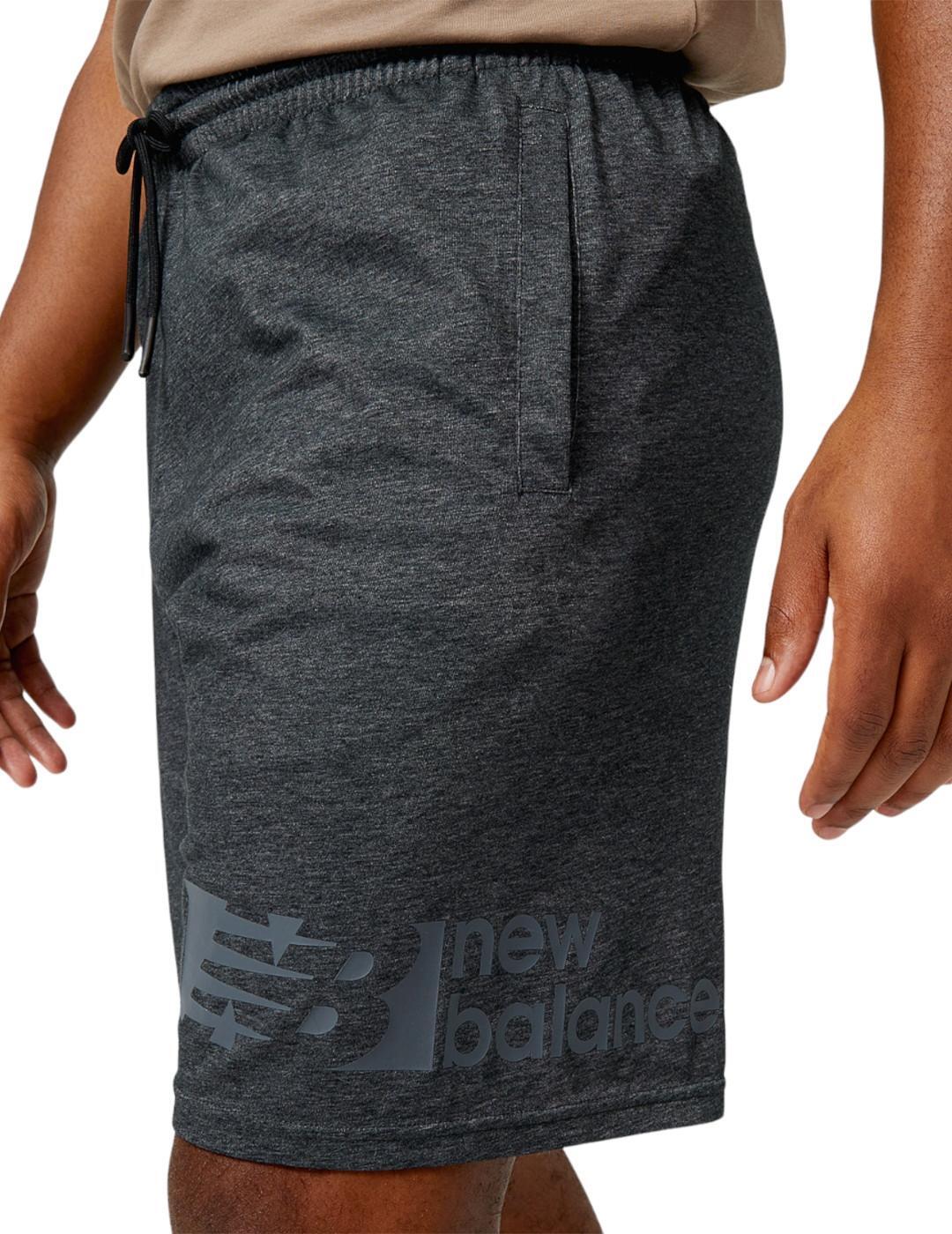 Pantalón para Hombre New balance Heathertech knit  Negro 3/4