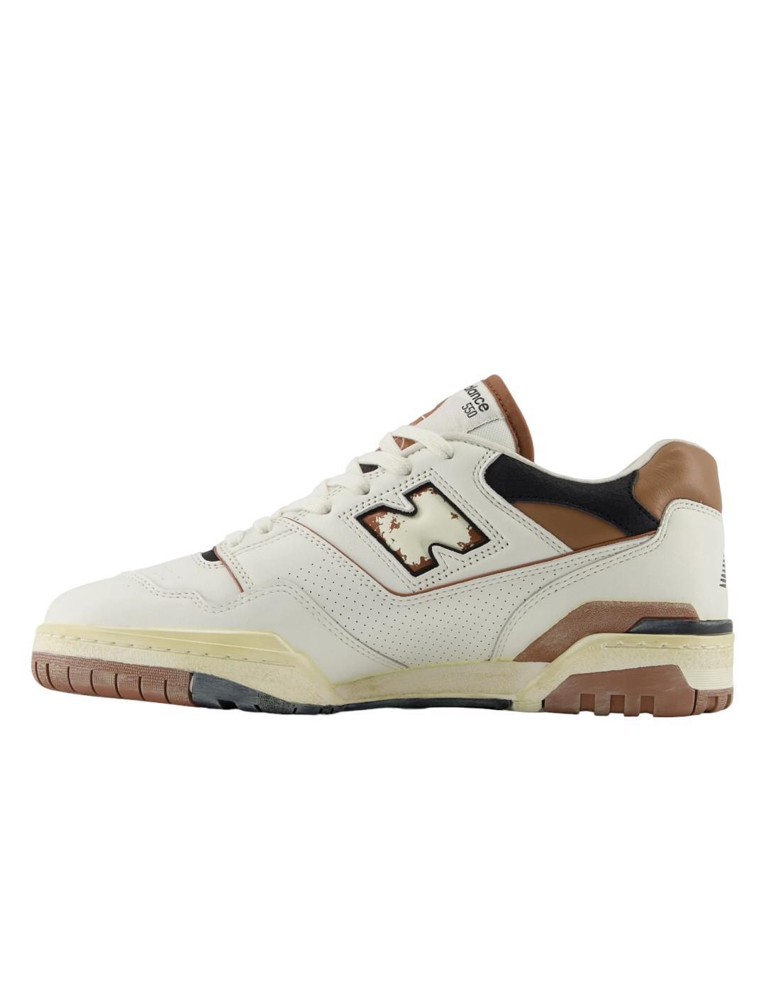 Chaussures de sport pour hommes New balance 550 Blanc 2/5