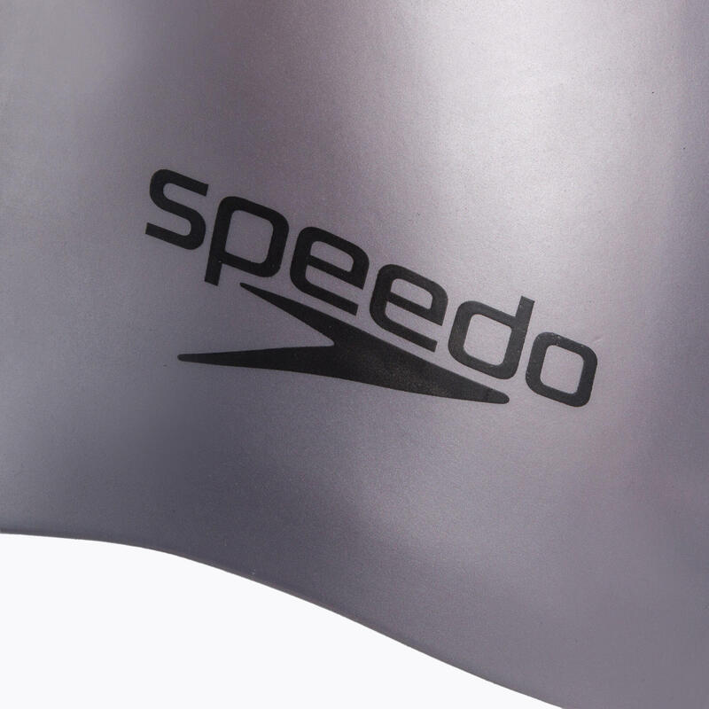 Speedo effen gegoten siliconen badmuts