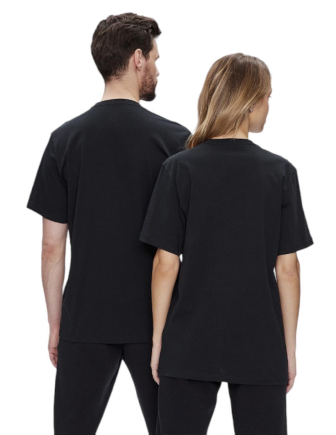 Maglia a maniche corte Converse modello 10025458-A02 per unisex 2/5