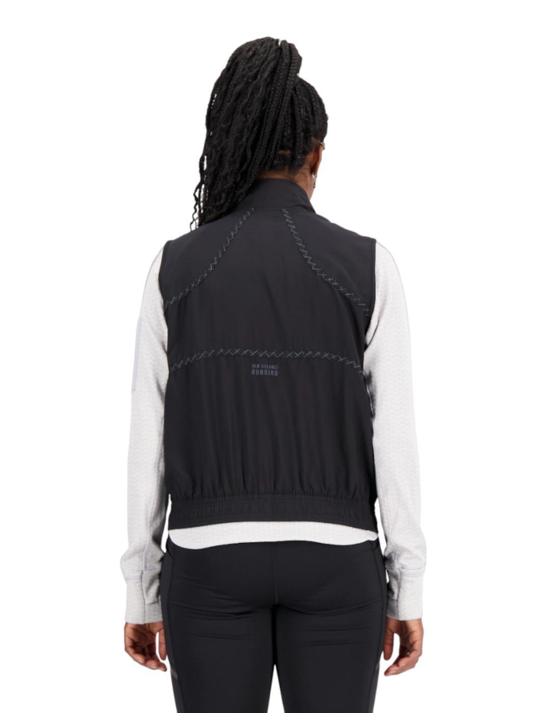 Chaqueta de manga larga para Mujer New balance Wv33267 Negro 2/5