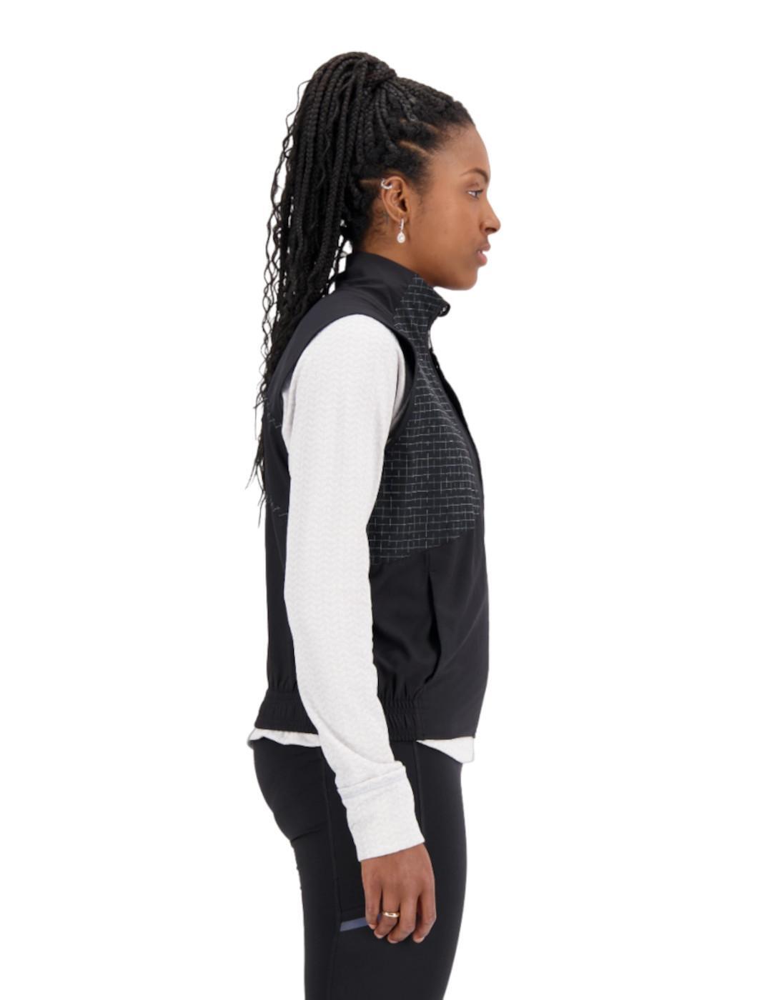 Chaqueta de manga larga para Mujer New balance Wv33267 Negro 4/5