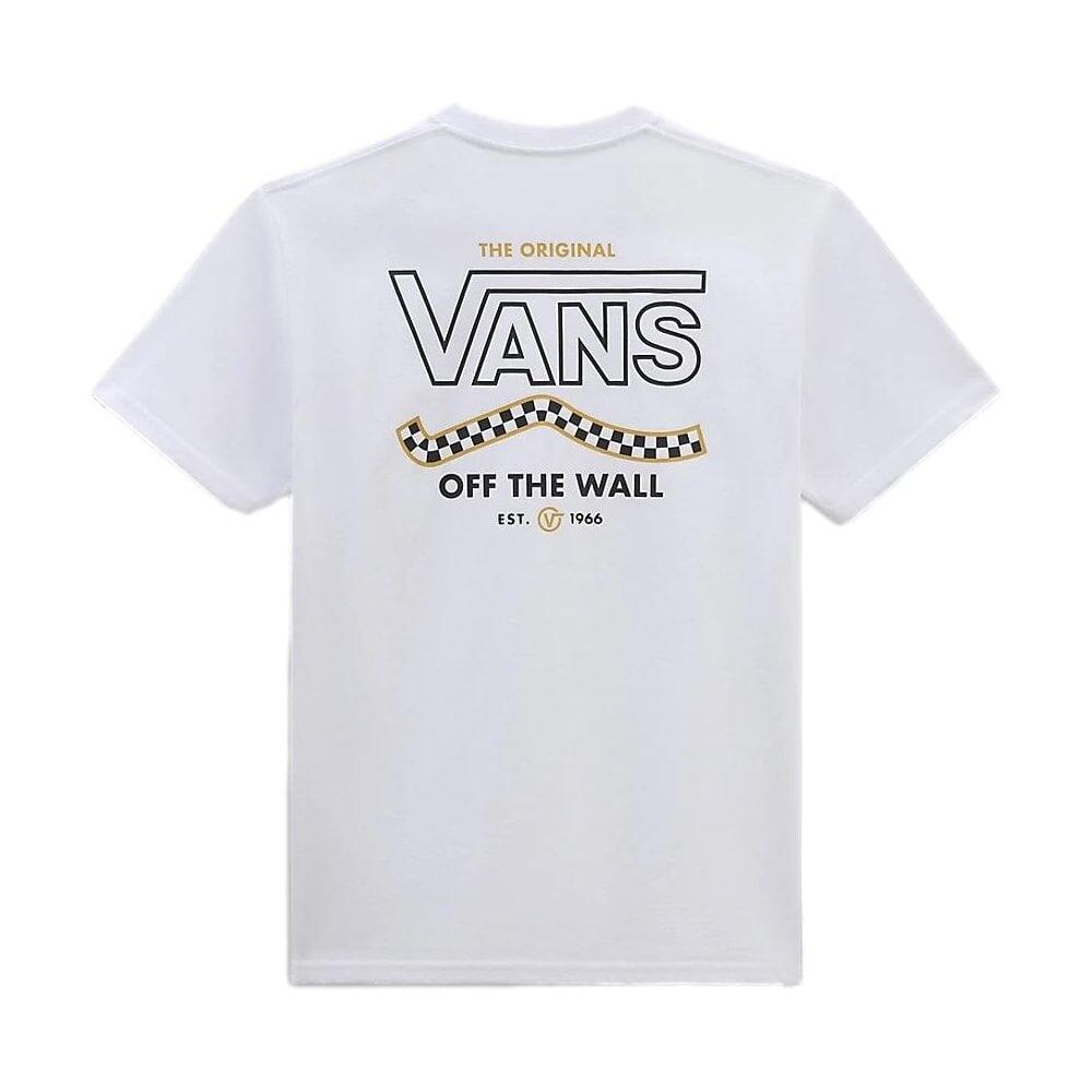 T-shirts pour hommes Vans Blanc. 2/4