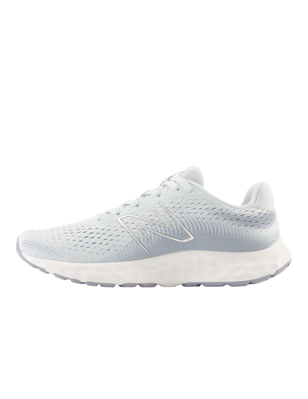 Corsa per donna New Balance Bianco. 3/4