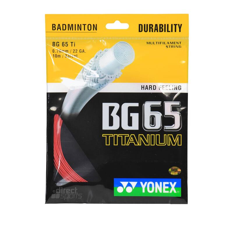 YONEX BG 65 Juego de cordaje de bádminton