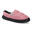 Chaussons unisex Nuvola de couleur rose pâle avec semelle en caoutchouc