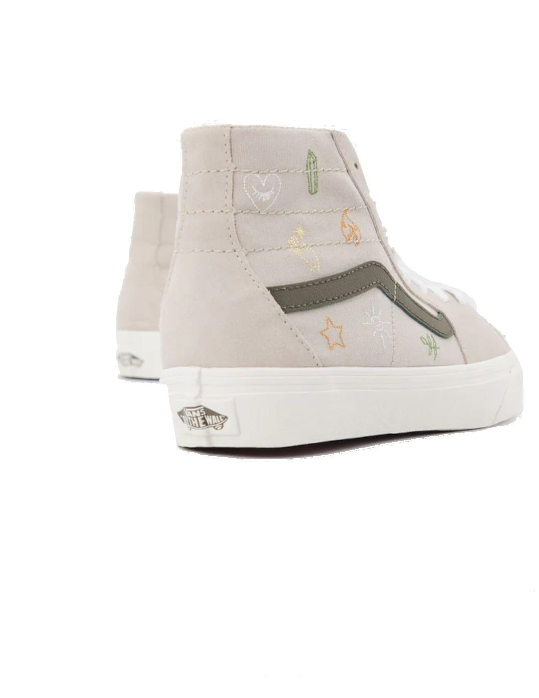 Zapatillas para Mujer Vans  Beige 3/6