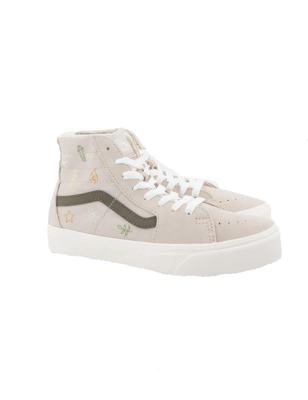 Zapatillas para Mujer Vans  Beige 2/6