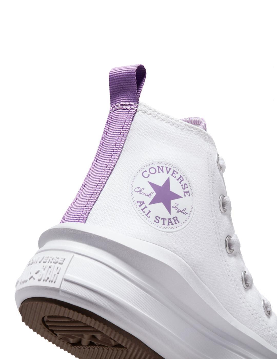 Women's Converse All Star White Sneakers 3/7