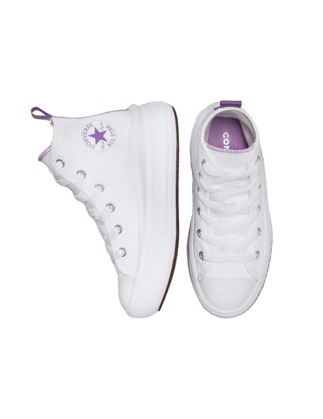 Women's Converse All Star White Sneakers 4/7