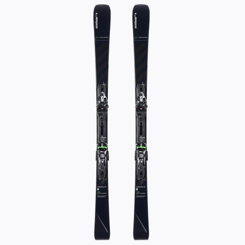 Elan VOYAGER BLACK + EMX 12 opvouwbare downhill-ski's voor heren