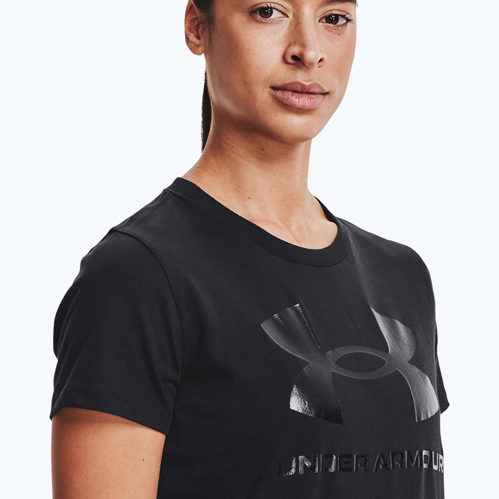 Womens/Ladies Live Sportstyle Graphic TShirt (Black) 3/6