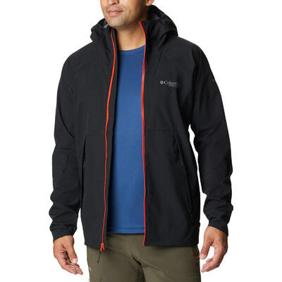 Columbia platinum peak heren softshelljas