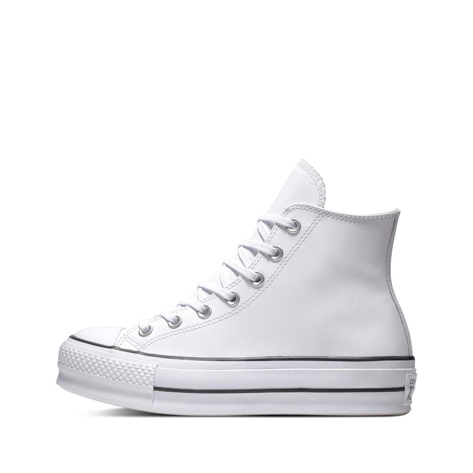 Converse - Sneakers Femme Converse All Star Lift En Cuir Blanc - Chaussures De Sport - Blanc - 38 - Decathlon