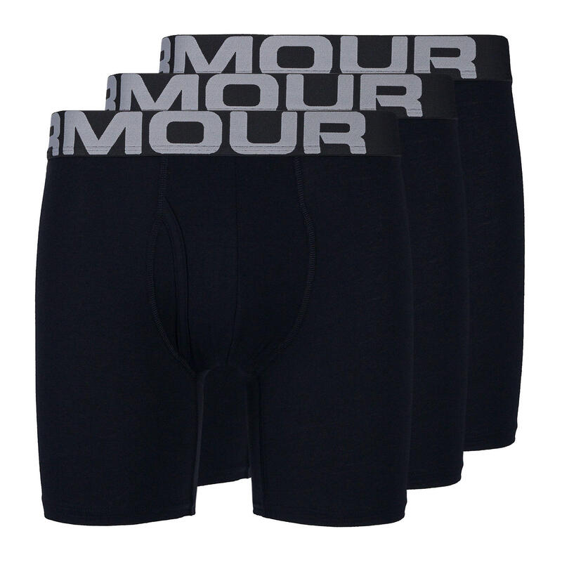 Boxer da uomo Under Armour Charged Cotton 6 in confezione da 3