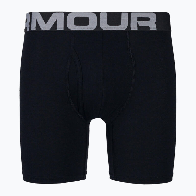 Boxer da uomo Under Armour Charged Cotton 6 in confezione da 3