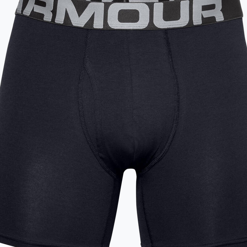 Boxer da uomo Under Armour Charged Cotton 6 in confezione da 3