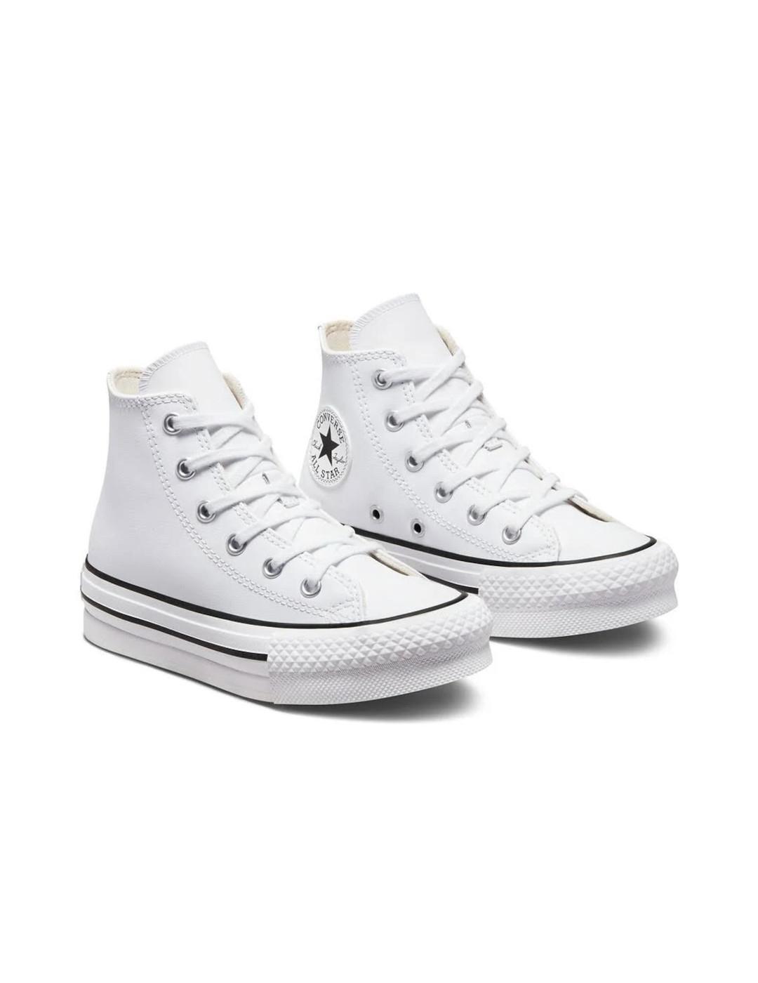 Chaussures pour enfant Converse all star eva lift Blanc 2/5