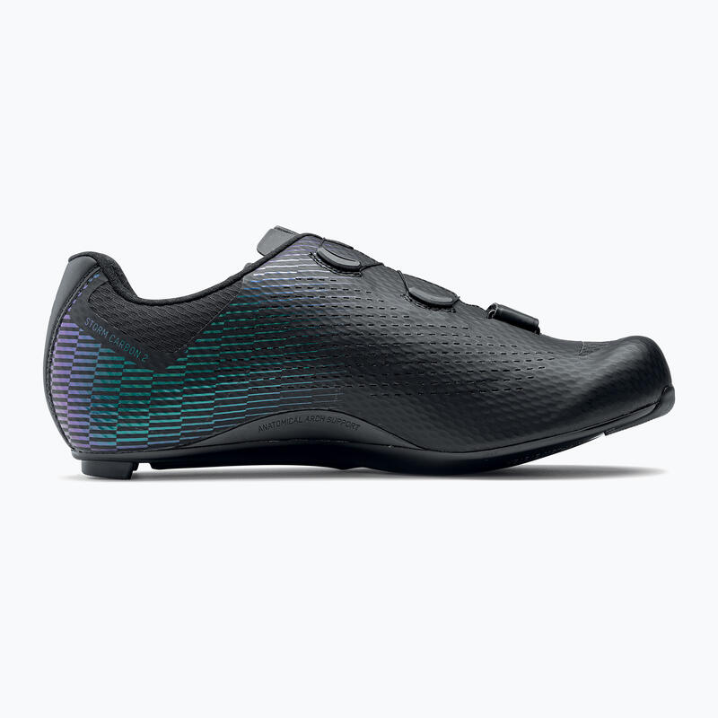 Zapatos para bicicletas para hombres Northwave Storm Carbon 2 Negro