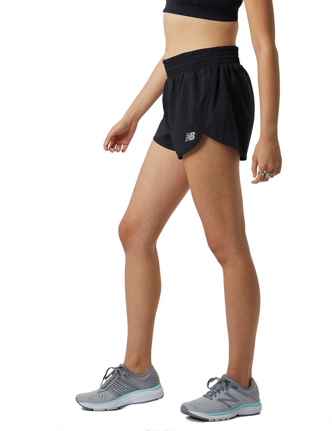 Pantalones cortos para Mujer New balance Accelerate Negro 2/3