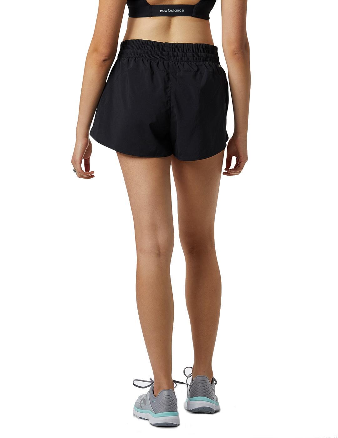 Pantalones cortos para Mujer New balance Accelerate Negro 3/3