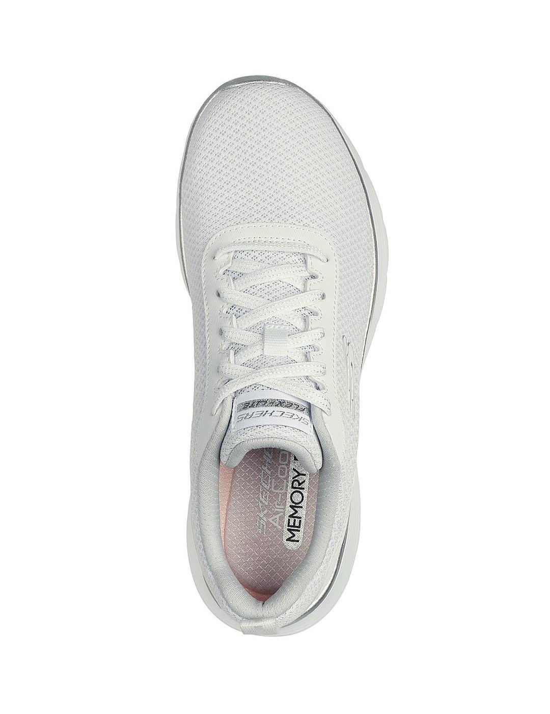 Chaussures Skechers Flex Appeal 5.0 Uptake blanc femme 4/6