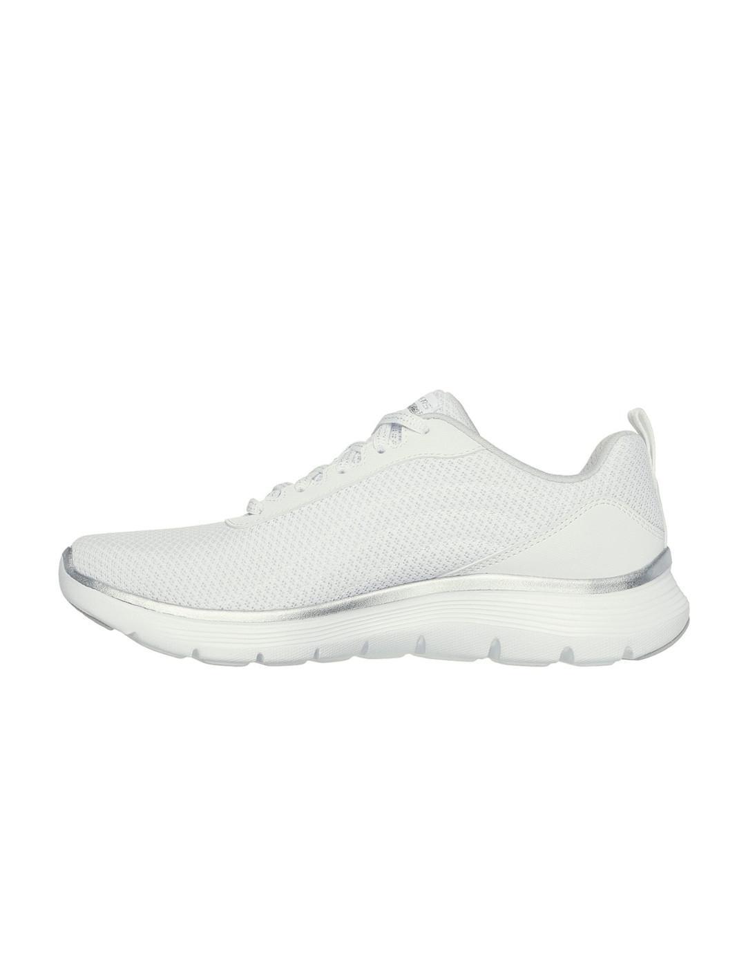 Chaussures Skechers Flex Appeal 5.0 Uptake blanc femme 2/6