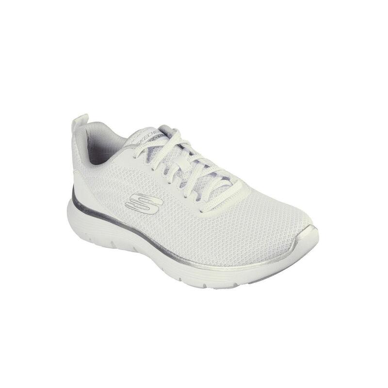 Pantofi Skechers Flex Appeal 5.0 Uptake Alb Femei