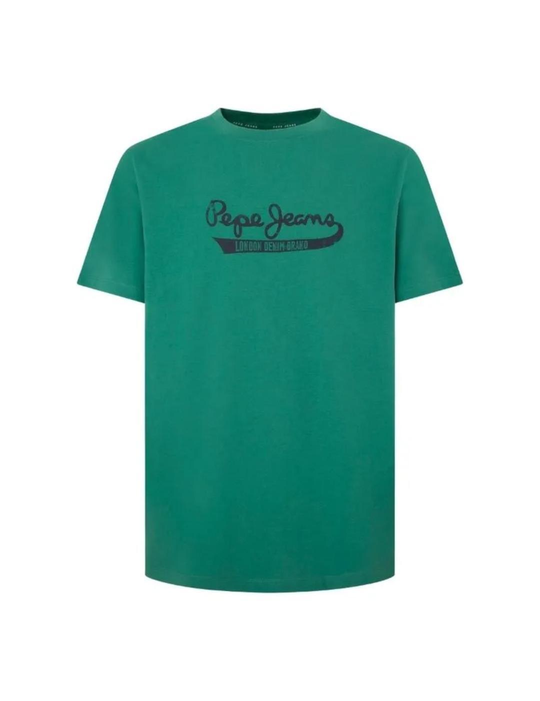 T-shirts pour hommes Pepe jeans Vert 1/4