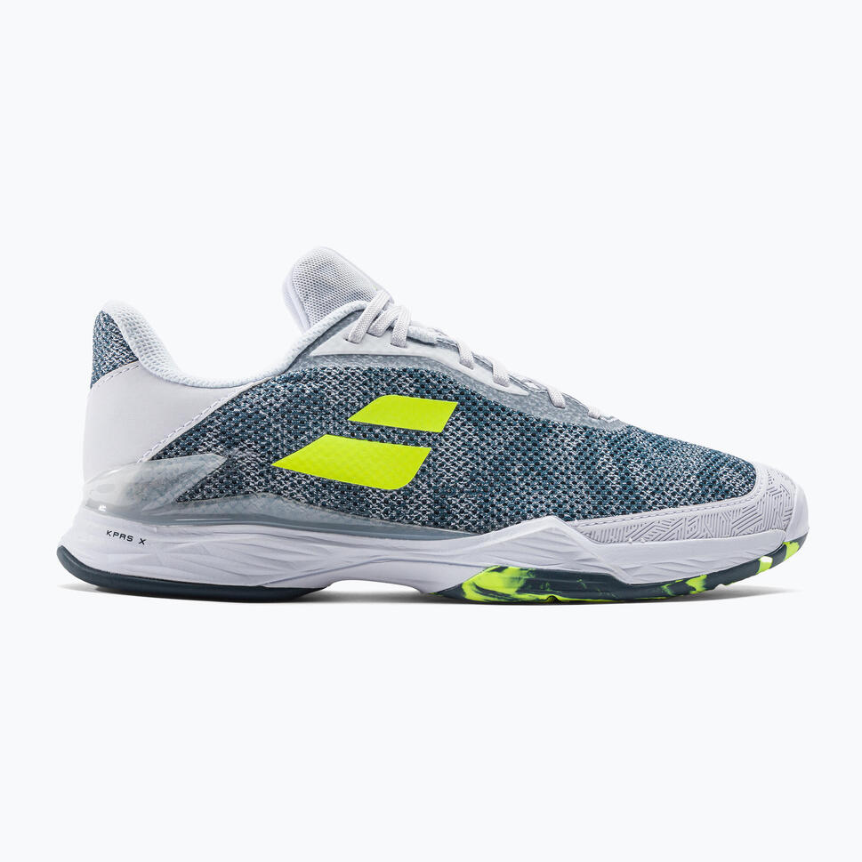 Buty tenisowe męskie Babolat Jet Tere clay men white/dark blue 43