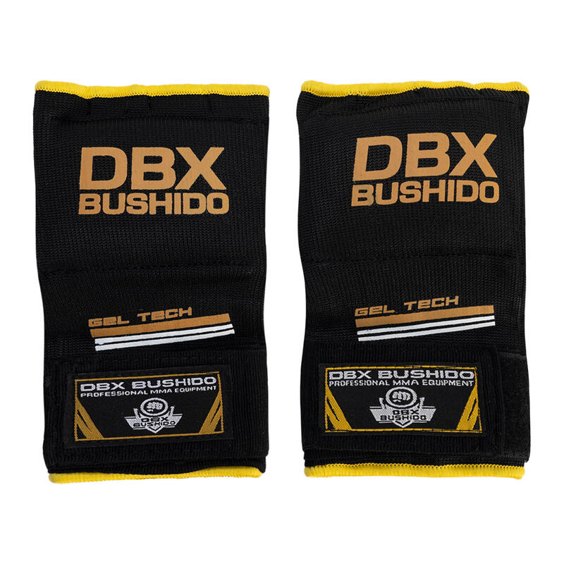 Gelové rukavice DBX BUSHIDO žluté S/M